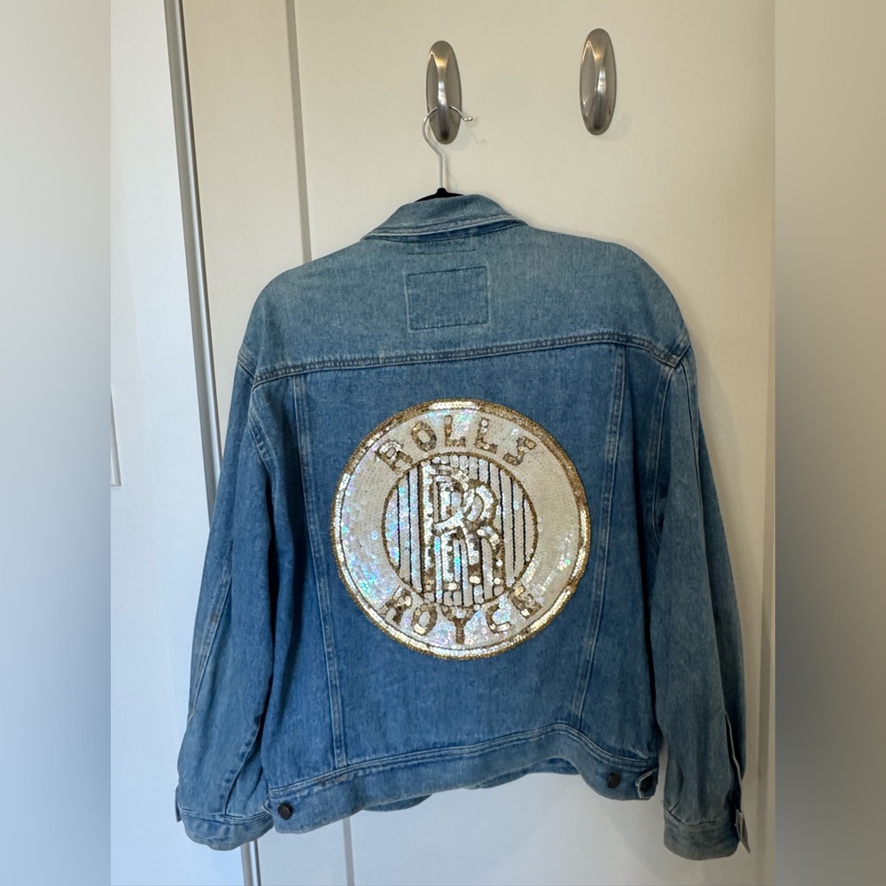 Vintage Redeux Rolls Royce Denim Jacket